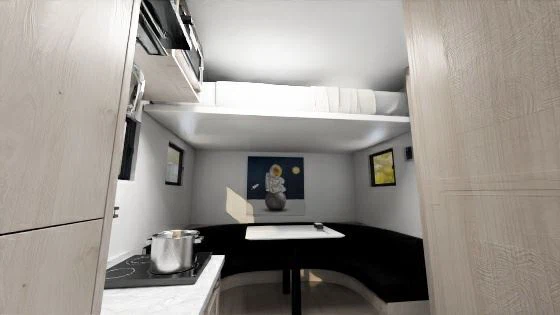 6200mm Off Road Motorhome Containers